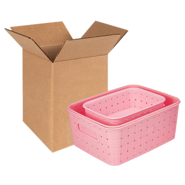 2270 Multipurpose Smart Shelf Basket  Storage Basket (Set 3 Pc) 