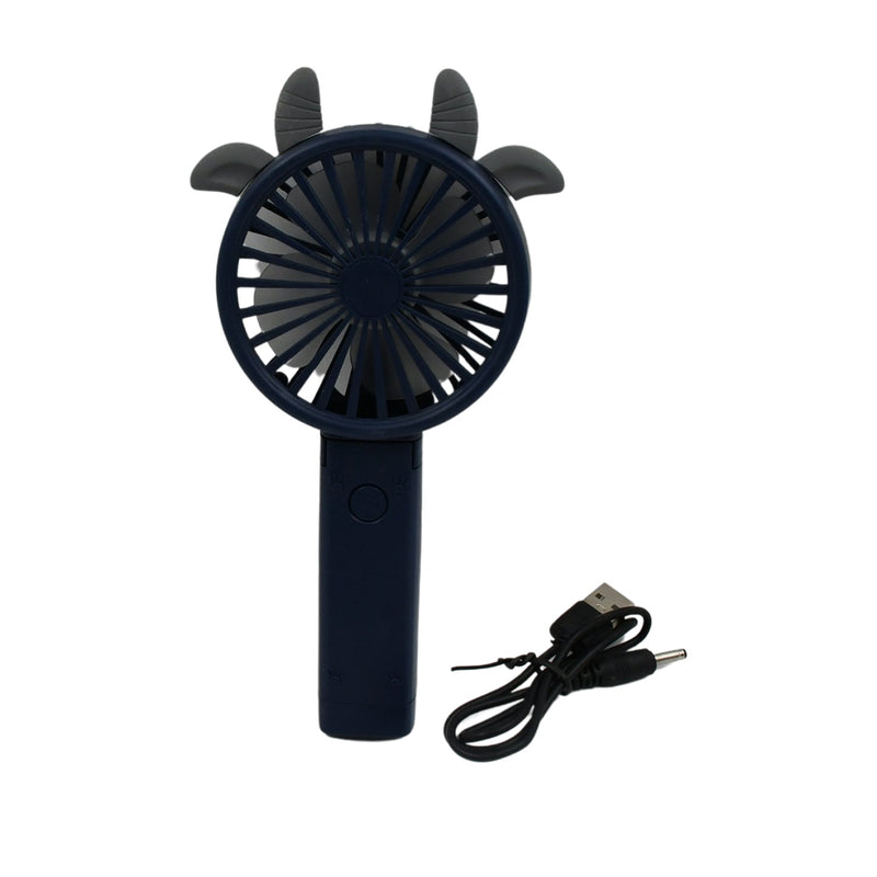 17731 Portable Small Electric Fan Handheld, USB Rechargeable Mini Student Handheld Class Personal Fan (1 Pc / Mix Color Design)