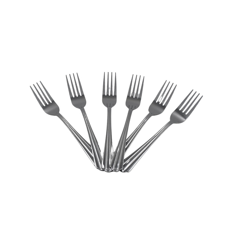 5934 Steel Forks Set of 6 - Fork Set for Home and Kitchen Fork High Quality Premium Fork Set (6 Pc Set )