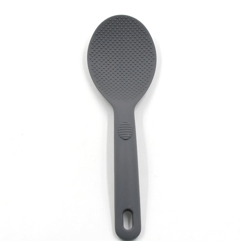 5464 Silicone Handle Spatula Spoon, Non Stick Rubber Rice Spoon Utensil Kitchen Cooking Tools (24 cm)