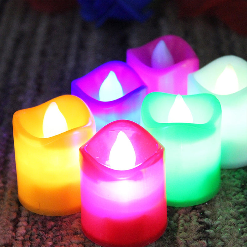 241 Festival Decorative - LED Tealight Candles (Multi, 1) 